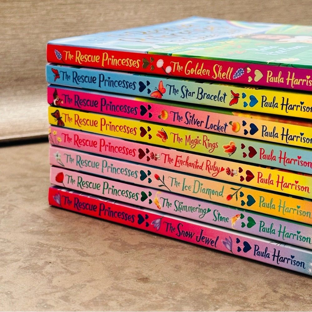 NEW The Rescue Princesses 8 Book Set Paperback